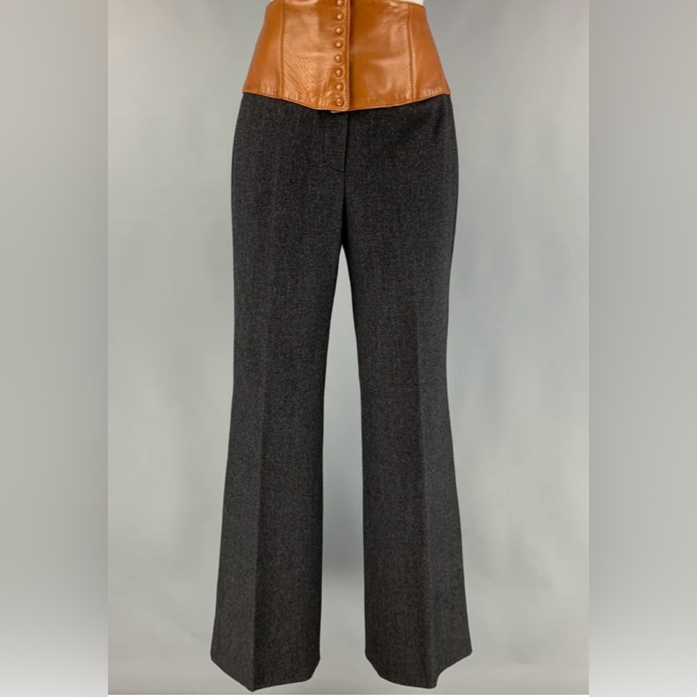 Kulson Gray Straight Leg Women's Pants